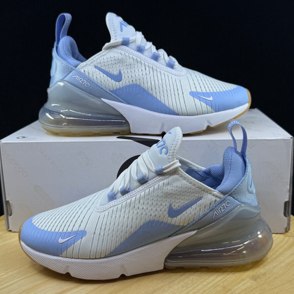 Nike Air Max 270 HJ3222 103 Blue Tint Aluminum Womens Brand New Size 6
